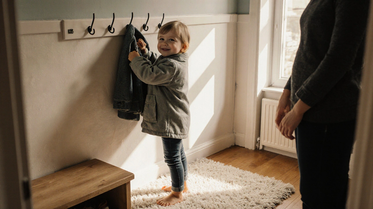 Bezpečné háčky v dětské výšce v předsíni: Jak je správně vybrat a nainstalovat