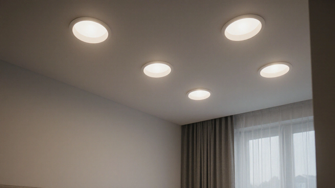 Minimalistické osvětlení: kolejnice a bodovky pro malé prostory