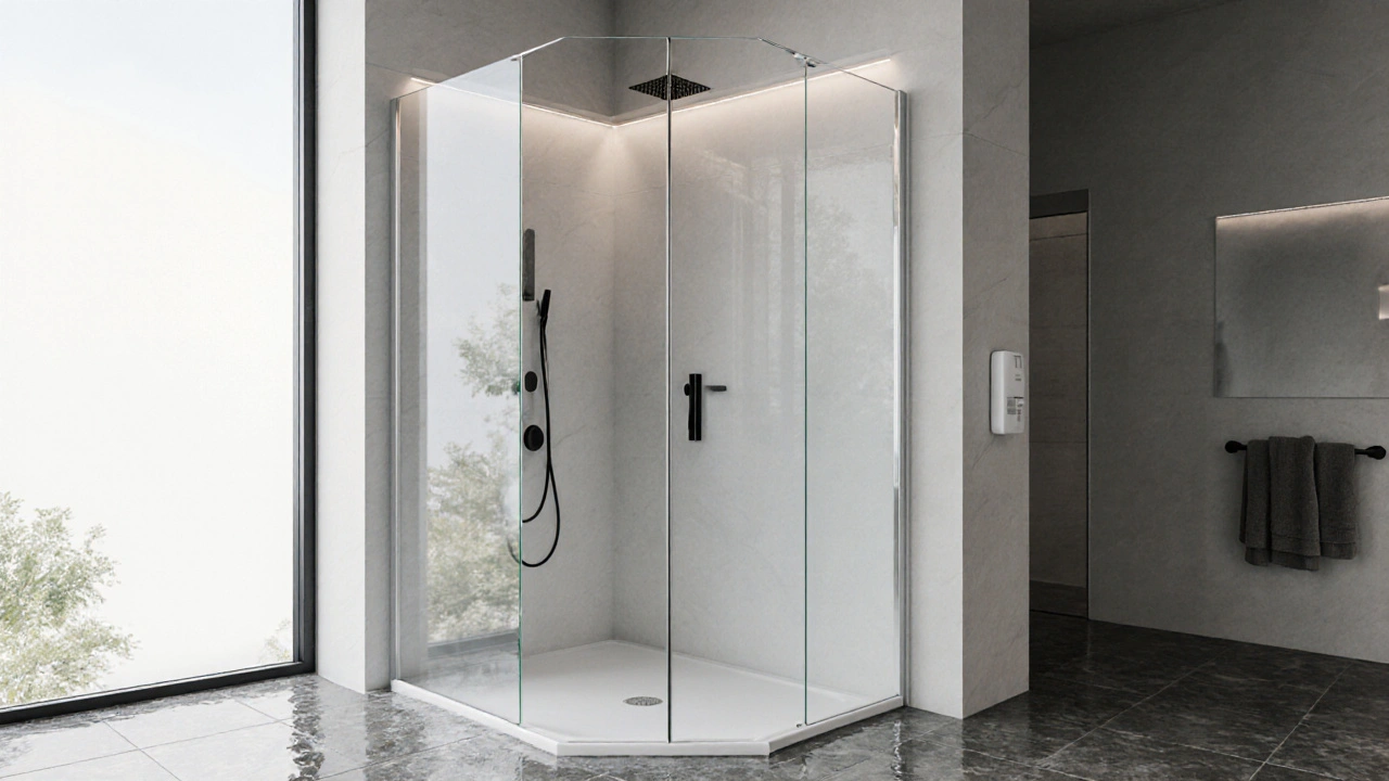 Sprchový kout: moderní řešení pro hygienický komfort v koupelně