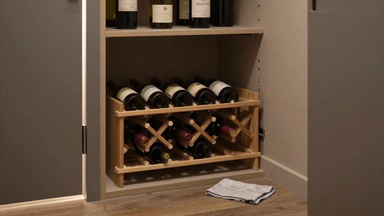 Skladování vína v bytě: jak vybrat stojan a udržet správnou teplotu