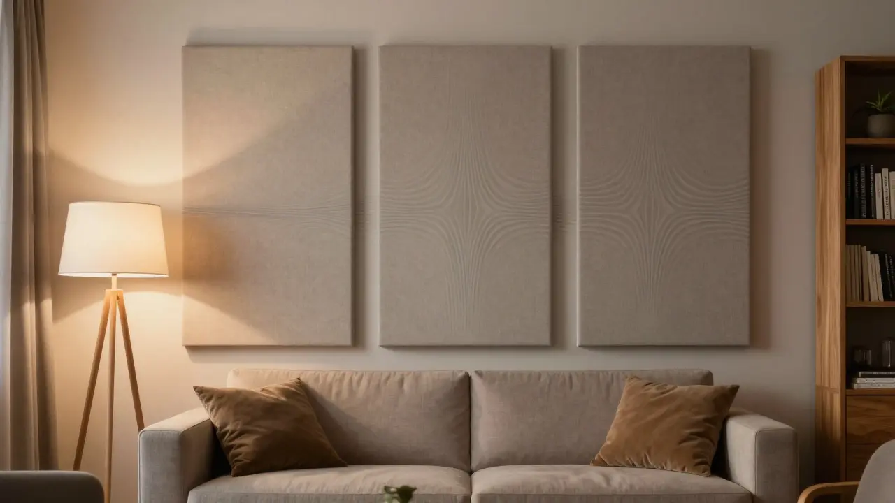 Akustické panely na stěny: jak vybrat ticho a design pro váš interiér