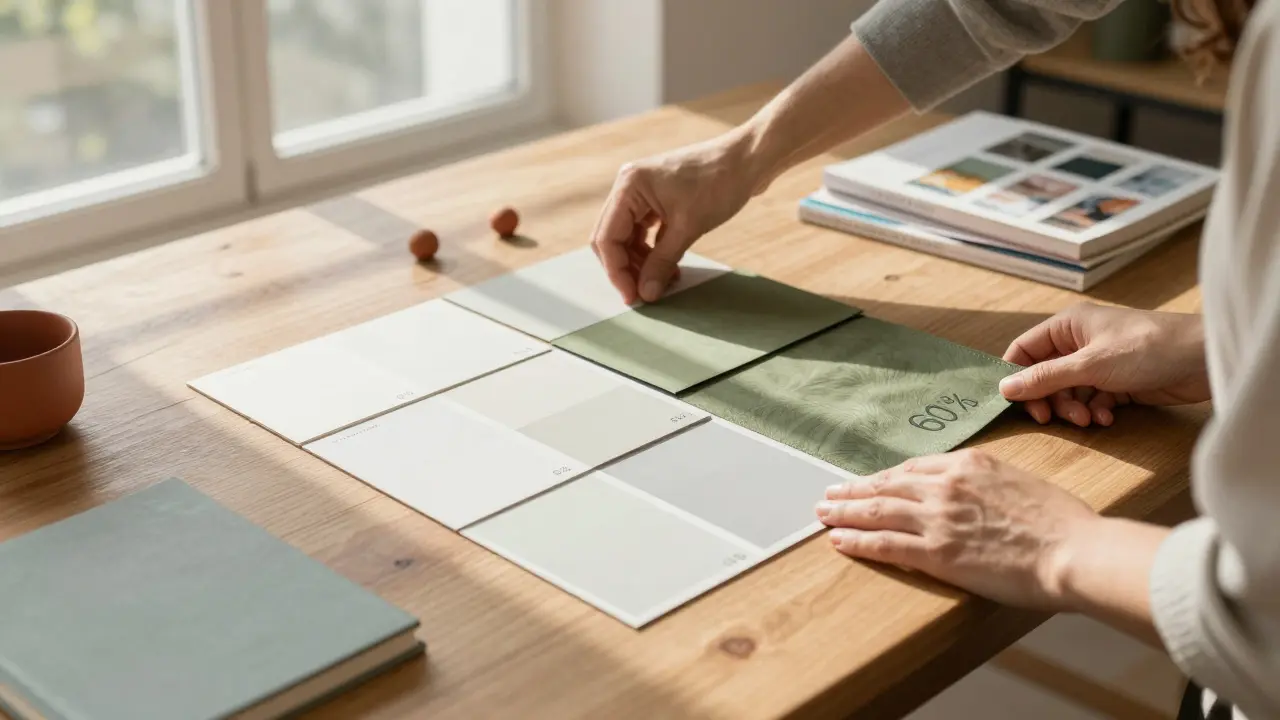 Jak vybrat barvu stěny do obýváku: Průvodce sladěním s nábytkem