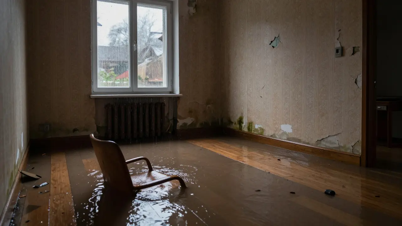 Zatopená nemovitost: Rizika, sanace a budoucí prodej v České republice