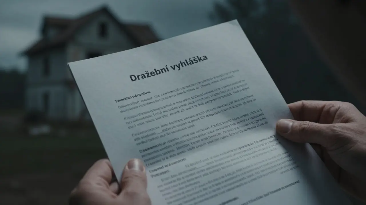 Dražební vyhláška: Jak ji číst při koupi nemovitosti - kompletní průvodce