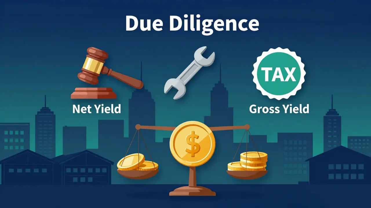 Koncept due diligence a výpočtu čistého výnosu z investice