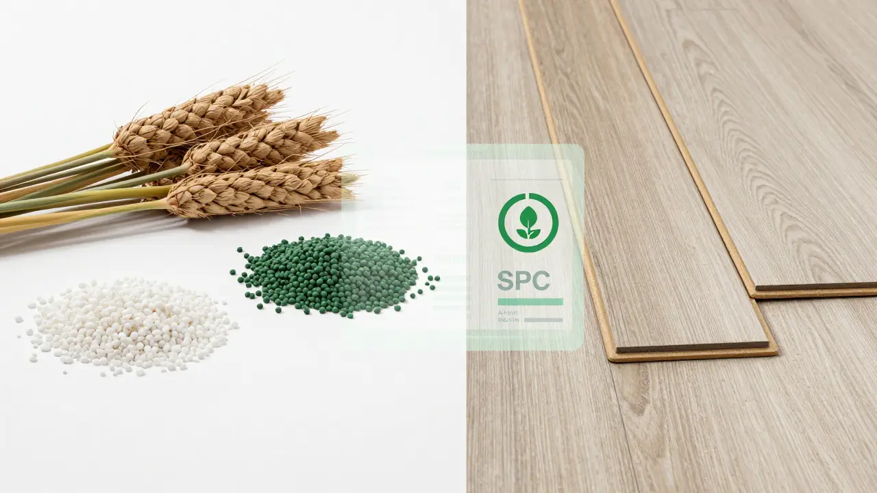 Koncept udržitelnosti: přeměna recyklovaných materiálů na moderní podlahy