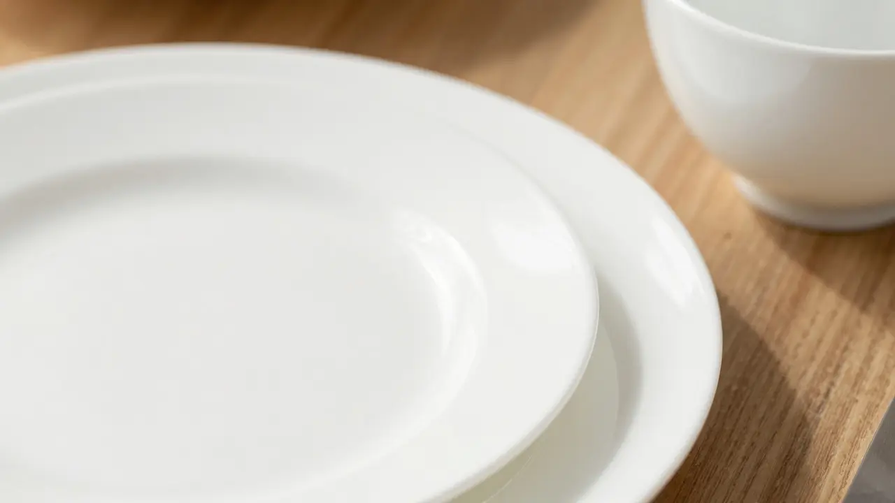 Elegantní český porcelán na jídelním stole