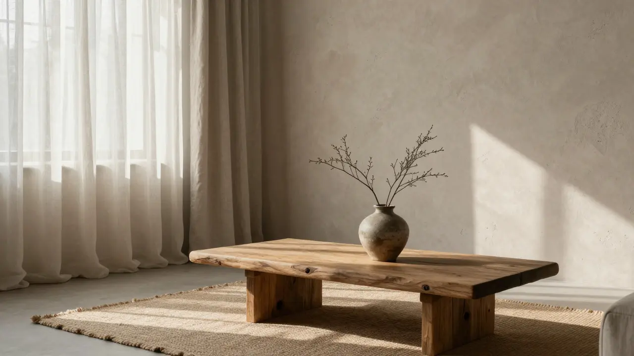 Wabi-sabi v interiéru: Jak vytvořit útulný domov z nedokonalostí a přírodních materiálů